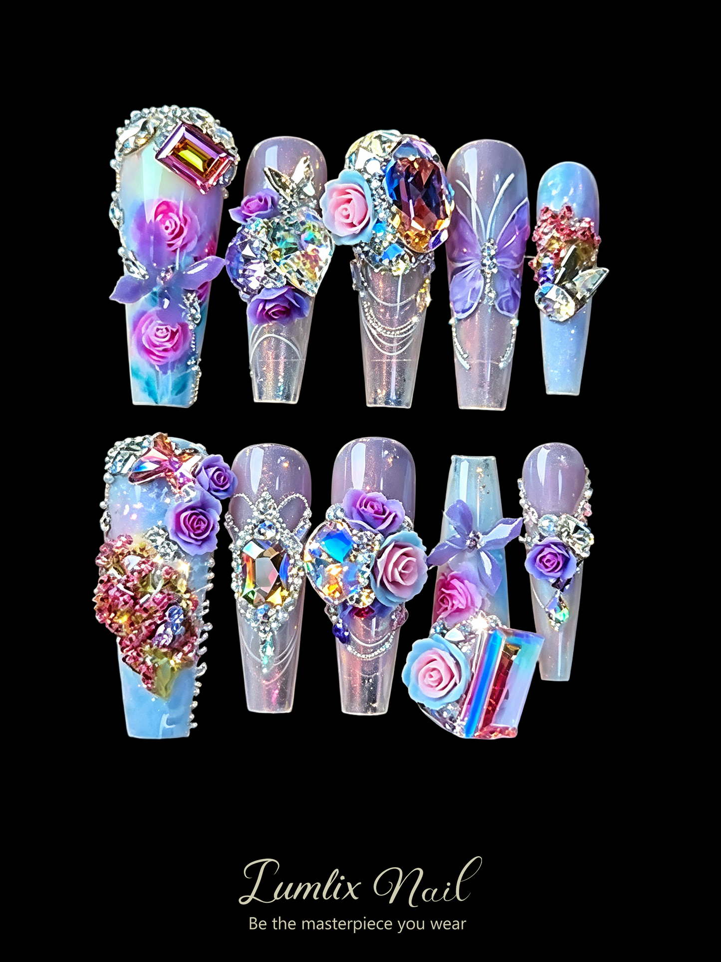 The Ethereal Butterfly's Ball | LUMlix Haute Nail
