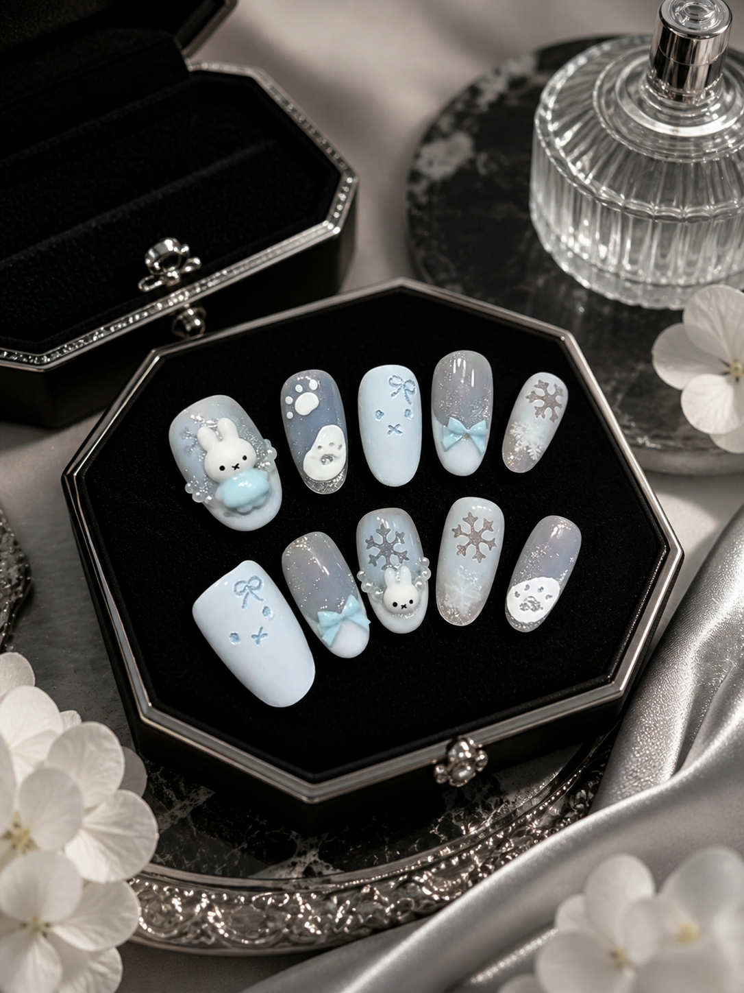 Glacial Miffy Reverie | LUMlix Haute Nail