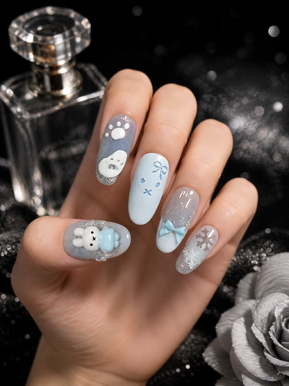 Glacial Miffy Reverie | LUMlix Haute Nail