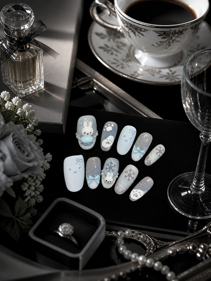 Glacial Miffy Reverie | LUMlix Haute Nail