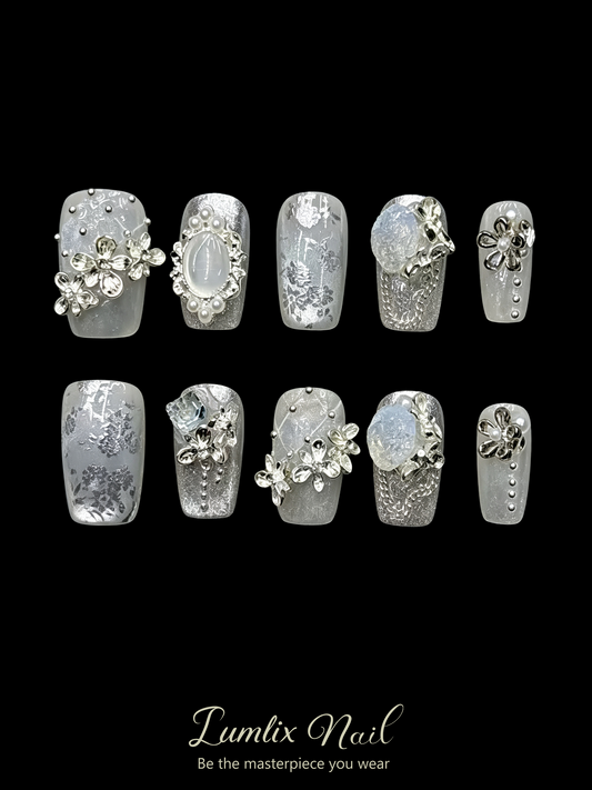 Lumière de Glace Éternelle | LUMlix Haute Nail