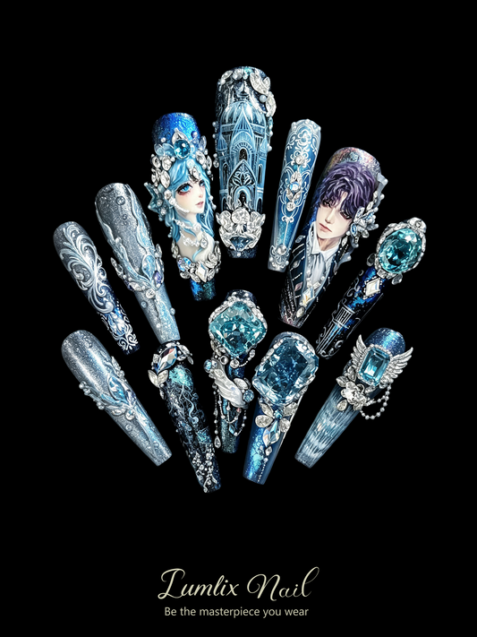 Celestial Monarch's Saga | LUMlix Haute Nail