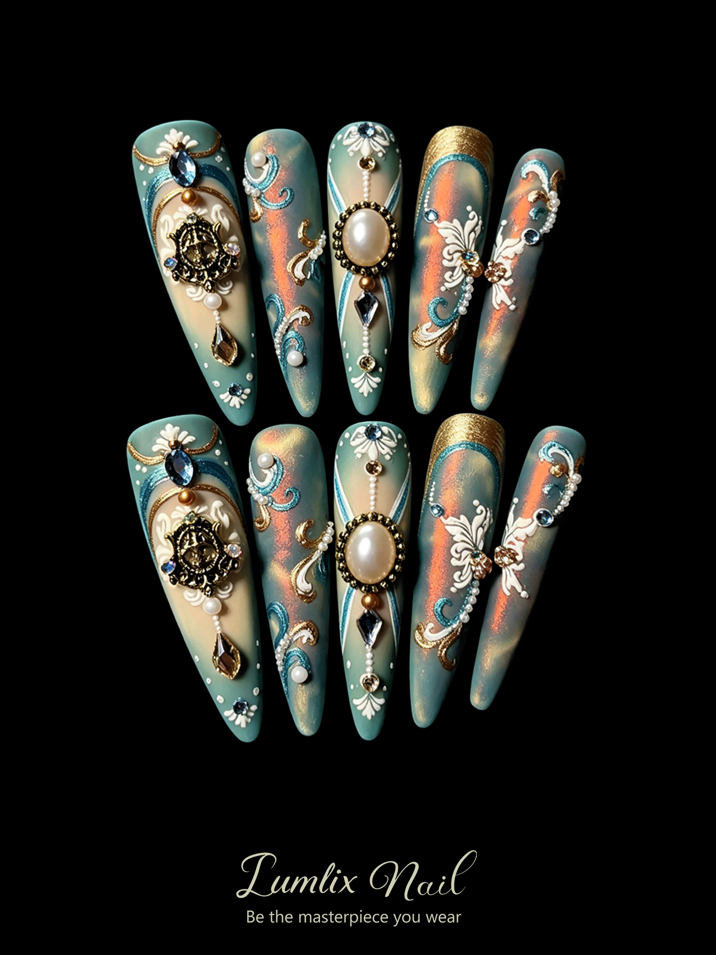 Versailles Tides | LUMlix Haute Nail