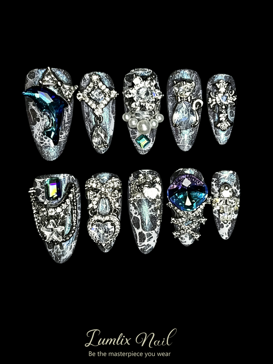 Midnight Baroque  | LUMlix Haute Nail | LUMlix Haute Nail (副本)