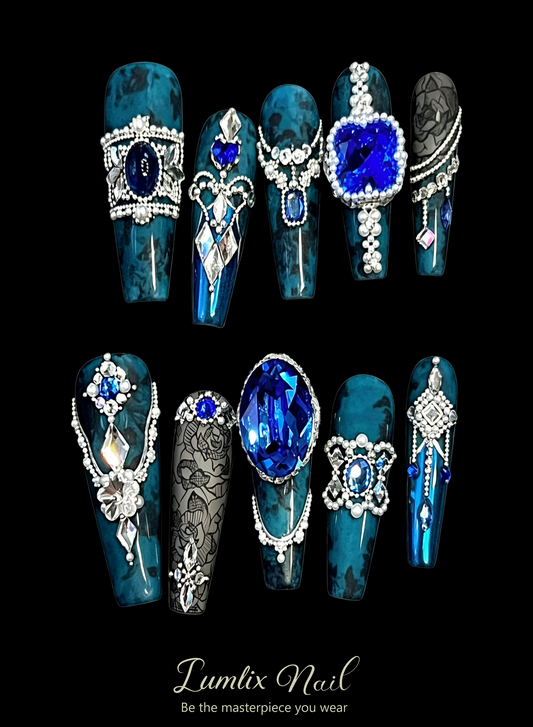 Royal Decree of the Abyss | LUMlix Haute Nail