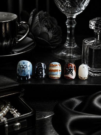 Midnight Patisserie Reverie | LUMlix Haute Nail