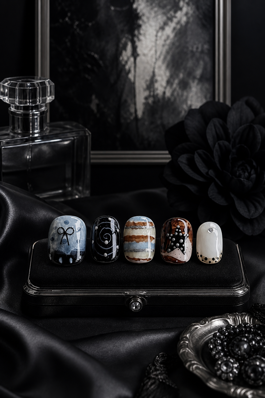 Midnight Patisserie Reverie | LUMlix Haute Nail