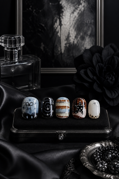 Midnight Patisserie Reverie | LUMlix Haute Nail