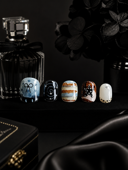 Midnight Patisserie Reverie | LUMlix Haute Nail