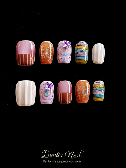 Prismatic Daydream Reverie | LUMlix Haute Nail