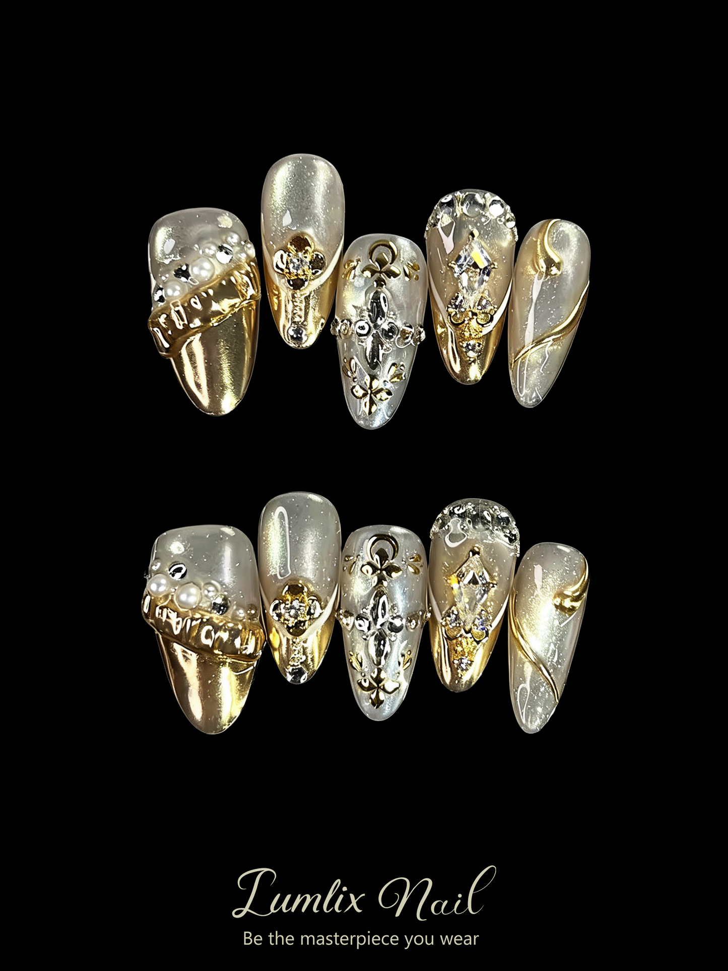 Aurum Regalis | LUMlix Haute Nail