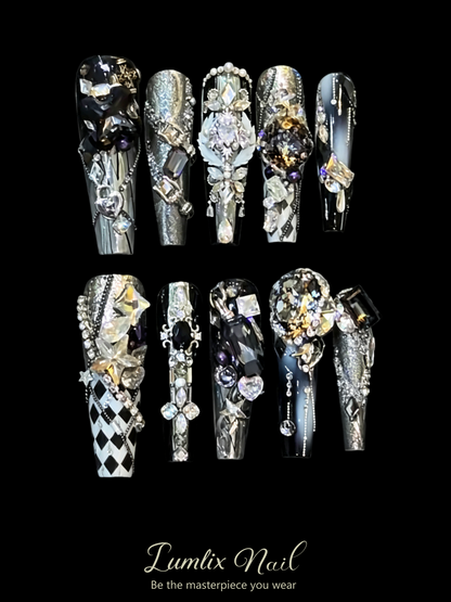 Midnight Masquerade | LUMlix Haute Nail