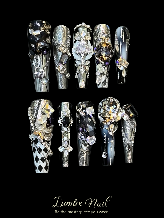 Midnight Masquerade | LUMlix Haute Nail