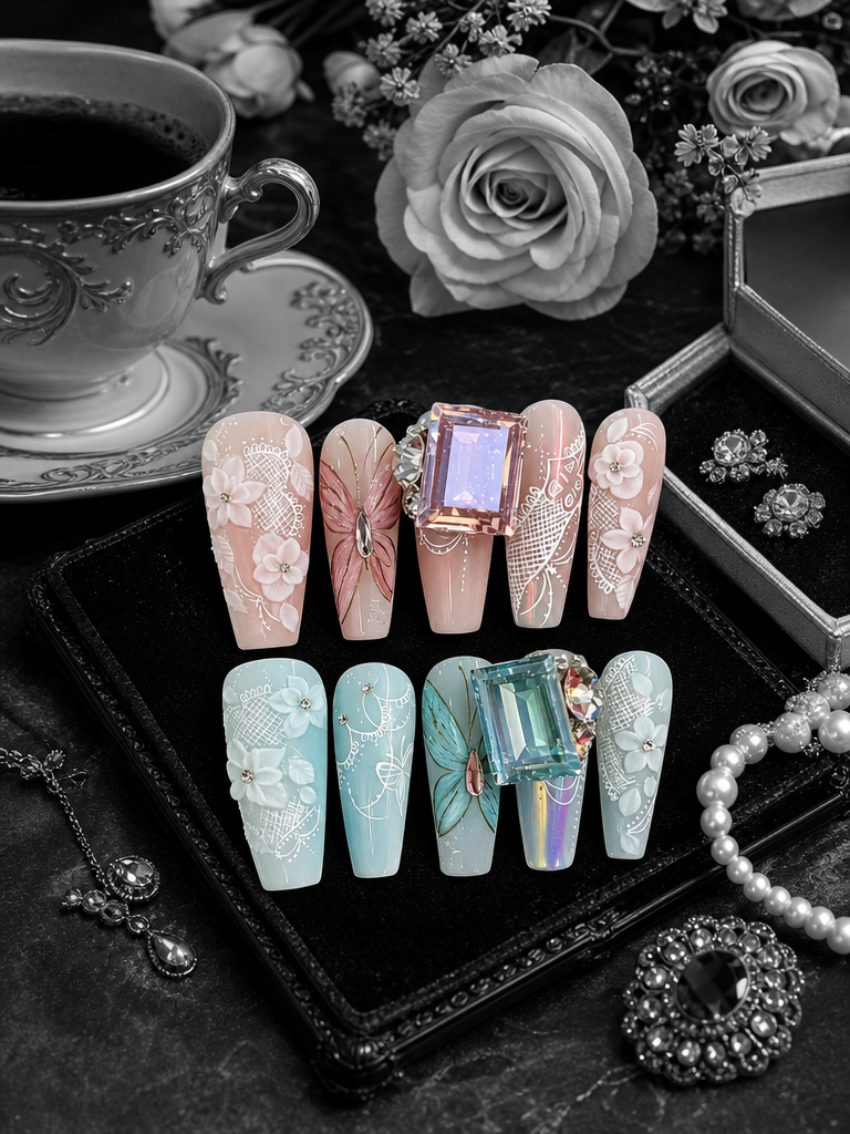Lumina Flora Reverie | LUMlix Haute Nail