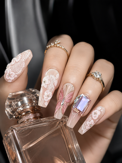 Lumina Flora Reverie | LUMlix Haute Nail