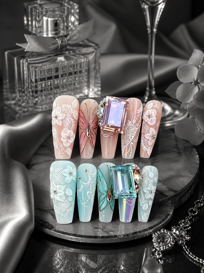 Lumina Flora Reverie | LUMlix Haute Nail