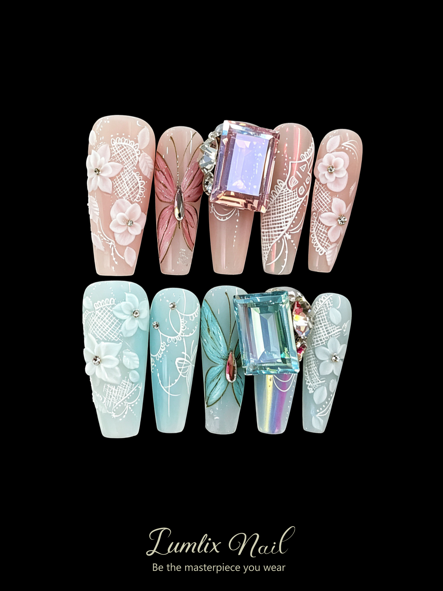 Lumina Flora Reverie | LUMlix Haute Nail
