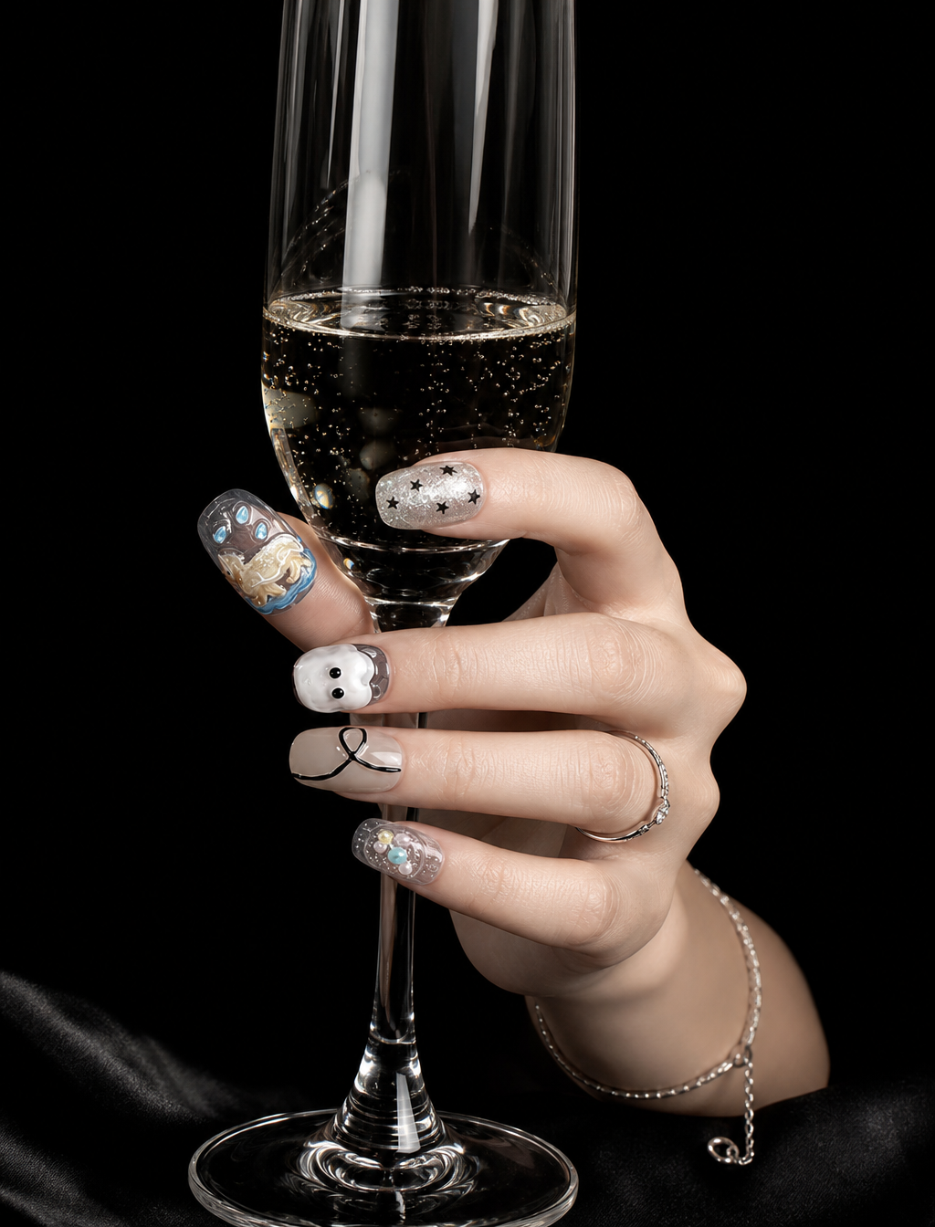 Nimbus's Melancholy Menagerie | LUMlix Haute Nail