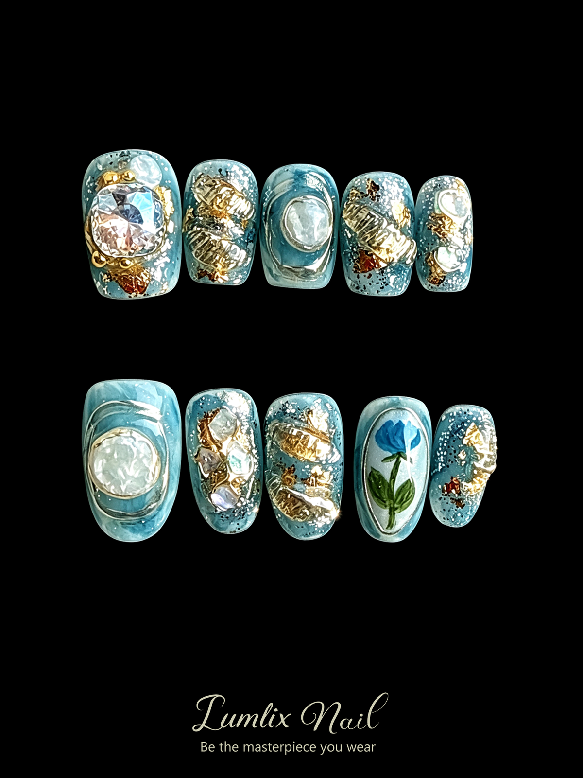 Azure Reliquary | LUMlix Haute Nail