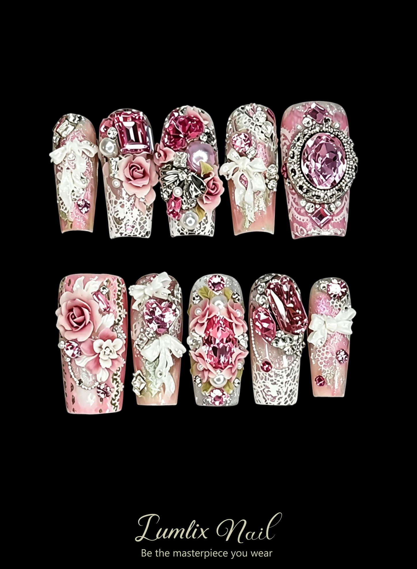 Roseate Opulence | LUMlix Haute Nail