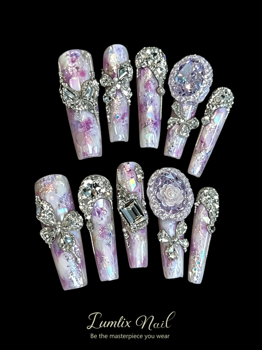 Galactic Rose | LUMlix Haute Nail