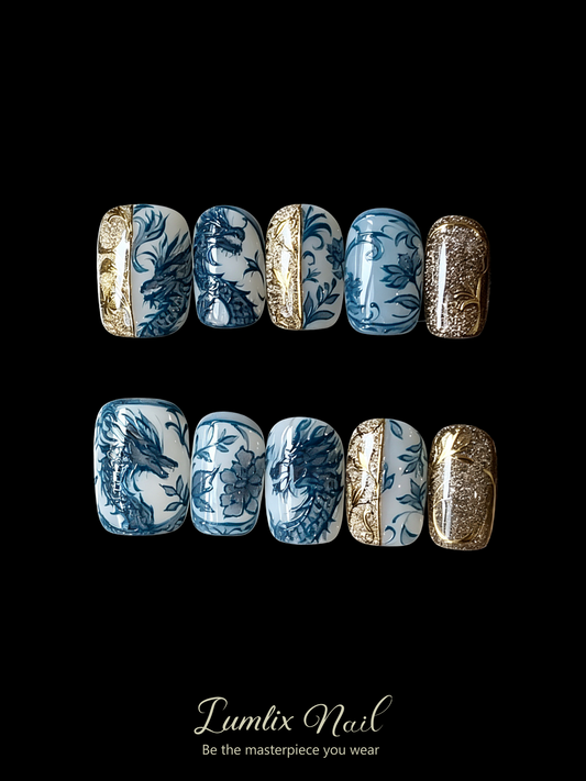 Porcelain Dynasty | LUMlix Haute Nail