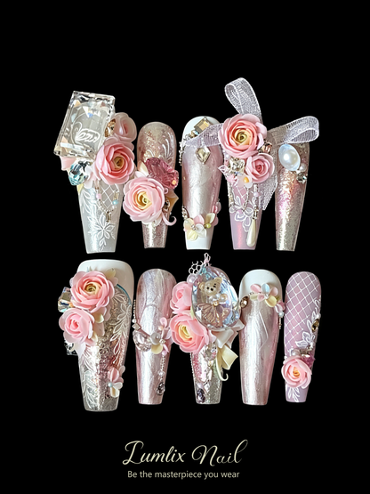 Rose de Versailles  | LUMlix Haute Nail