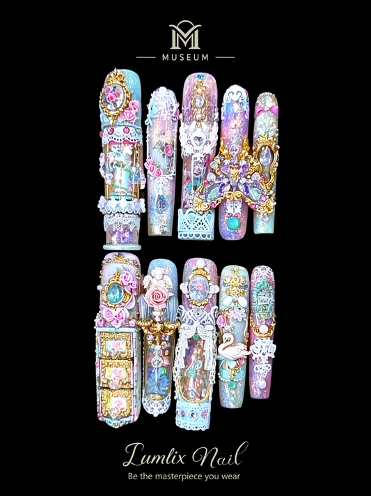 The Porcelain Dollhouse Chronicles | LUMlix Haute Nail