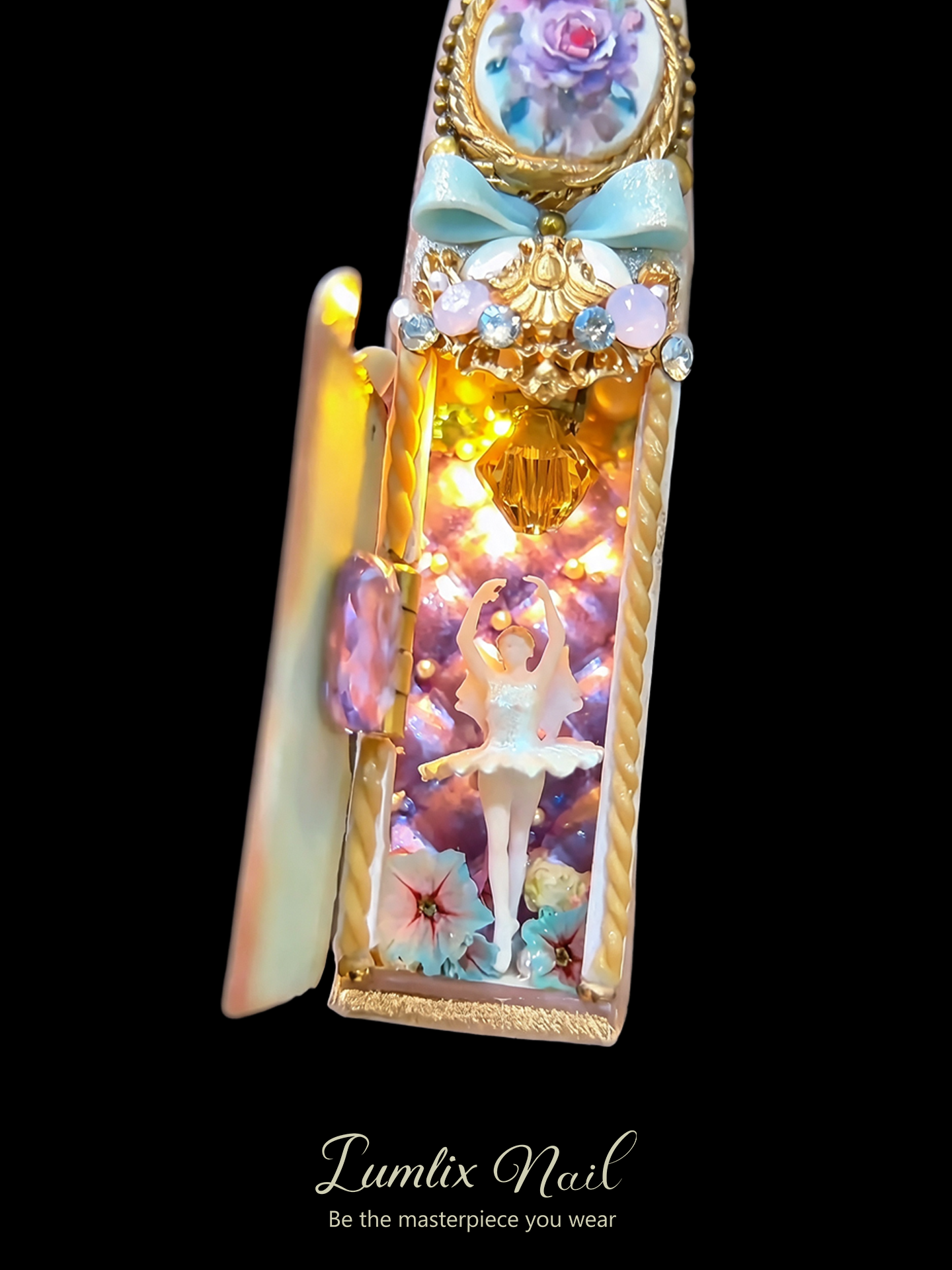 The Gilded Museum Chronicles | LUMlix Haute Nail