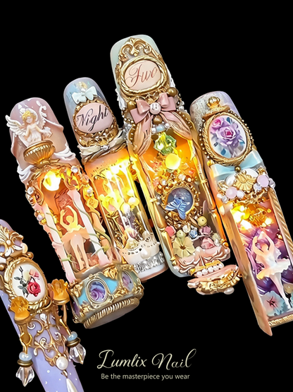 The Gilded Museum Chronicles | LUMlix Haute Nail
