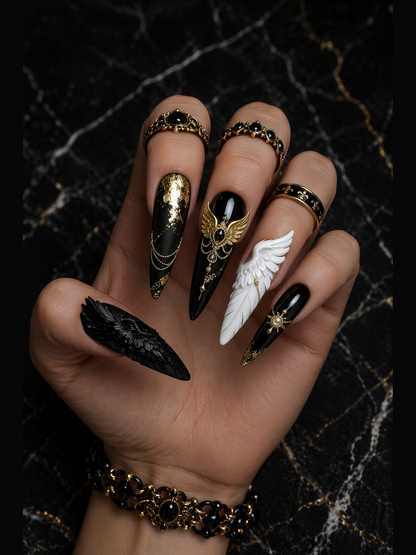 Abyssal Wings | LUMlix Haute Nail