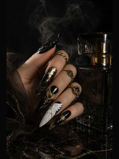 Abyssal Wings | LUMlix Haute Nail