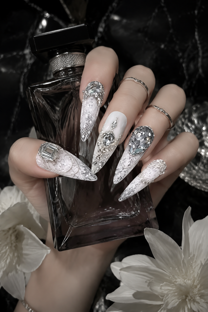 Frostbound Diamond Aria | LUMlix Haute Nail