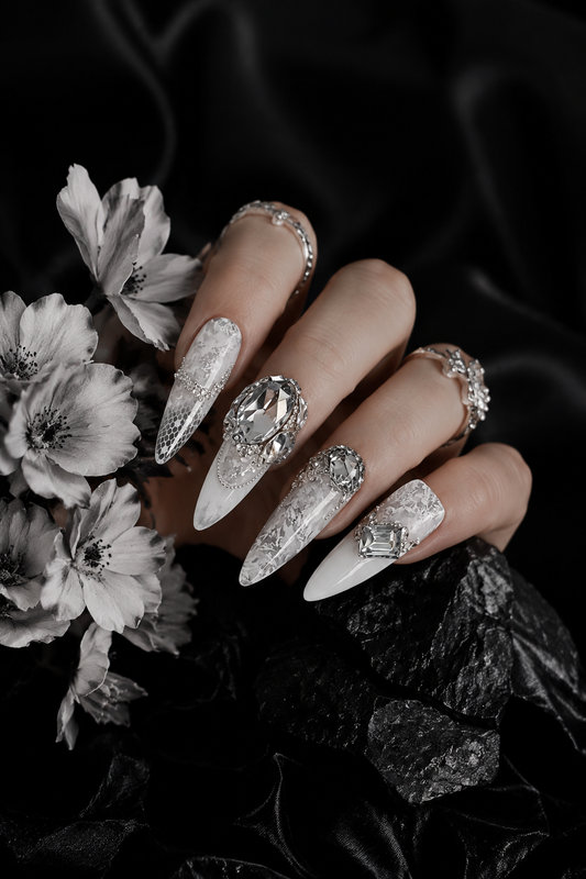 Frostbound Diamond Aria | LUMlix Haute Nail