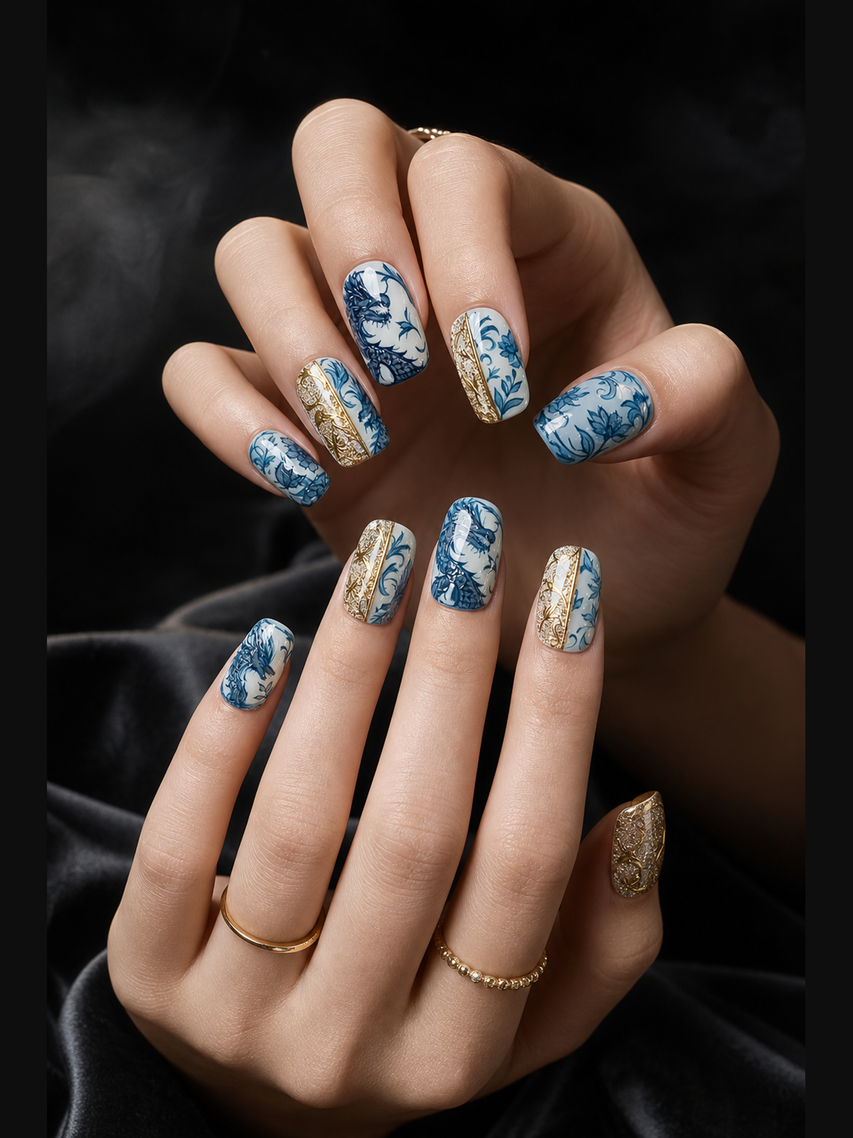 Porcelain Dynasty | LUMlix Haute Nail