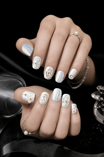 Luminous Petal Sonata| LUMlix Haute Nail
