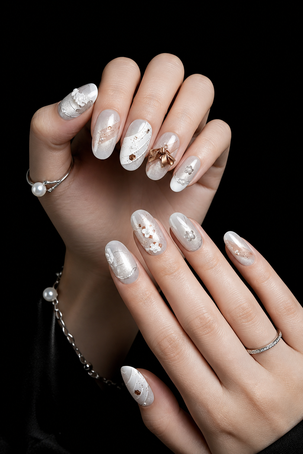 Celestial Pearl Sonata | LUMlix Haute Nail