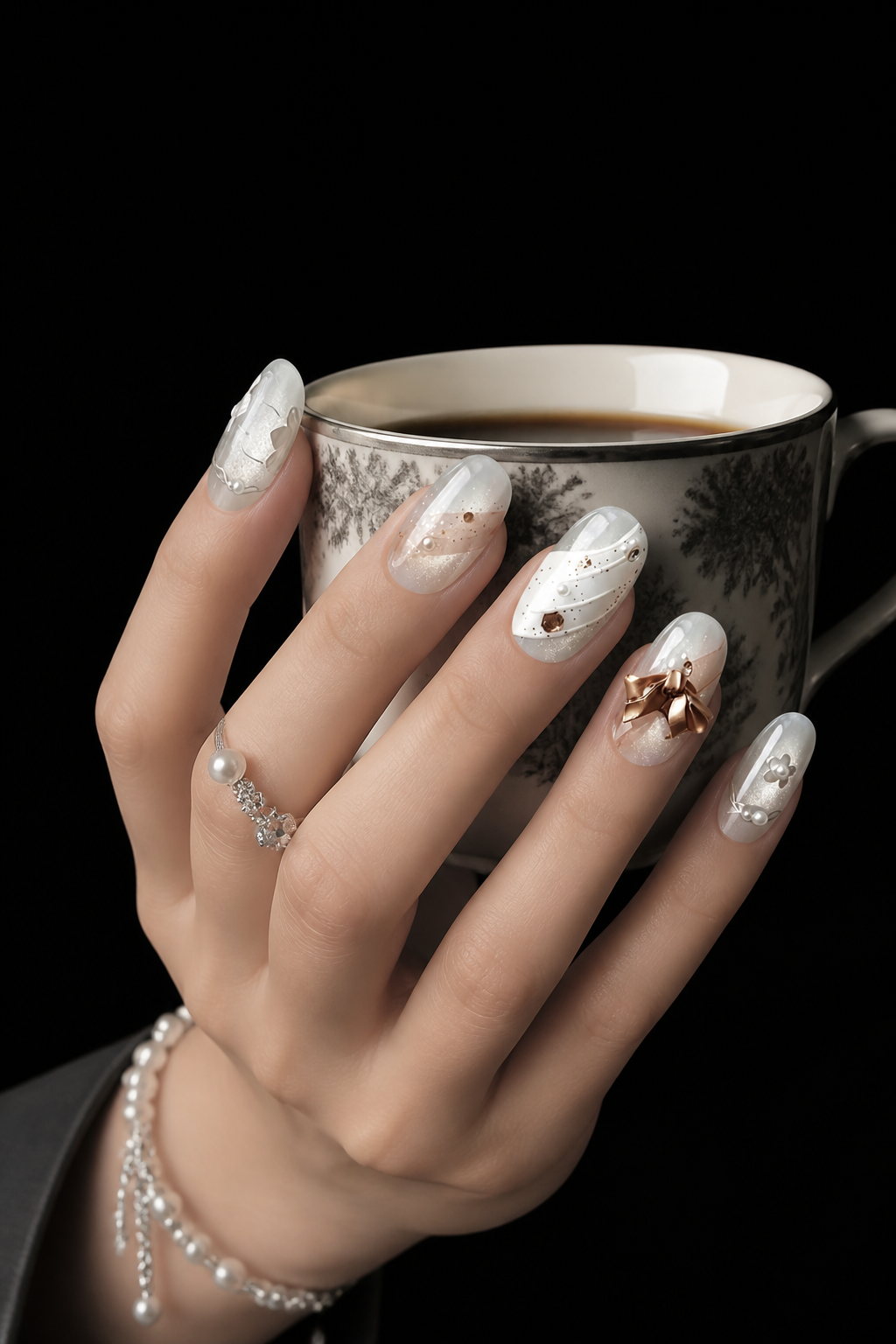 Celestial Pearl Sonata | LUMlix Haute Nail