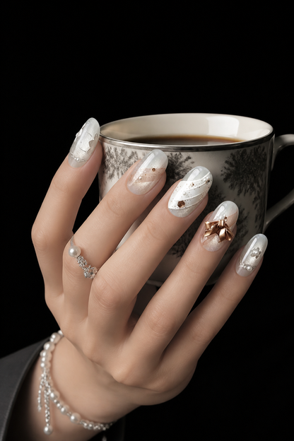 Celestial Pearl Sonata | LUMlix Haute Nail