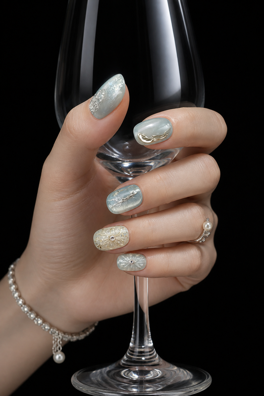 Lunar Frost | LUMlix Haute Nail