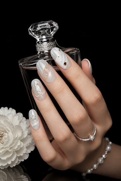 Celestial Pearl Sonata | LUMlix Haute Nail