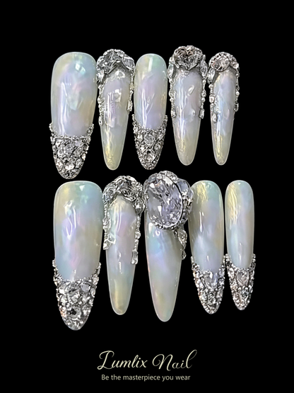 Celestial Opal Reverie | LUMlix Haute Nail