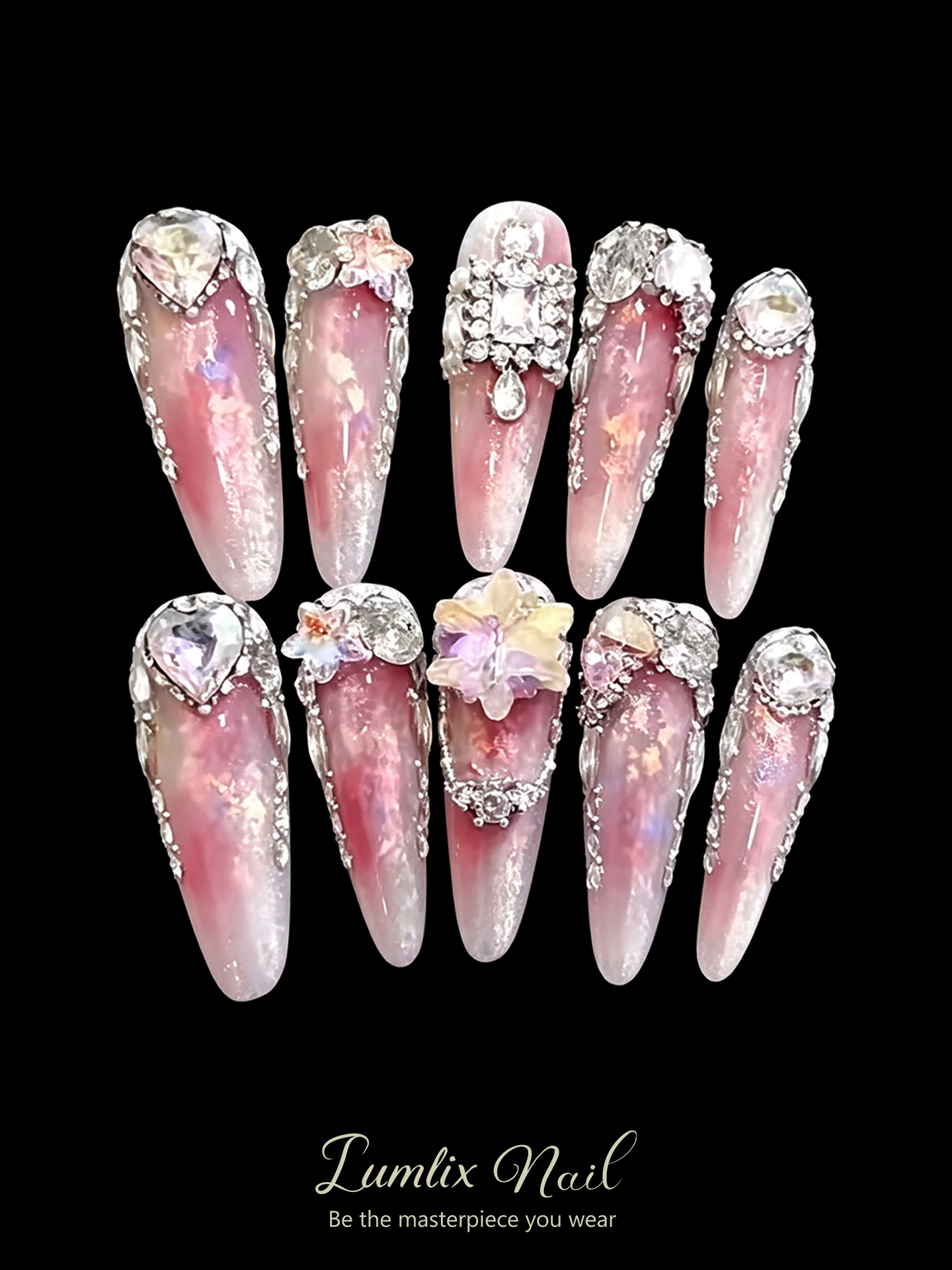 Celestial Rosewater Mirage | LUMlix Haute Nail