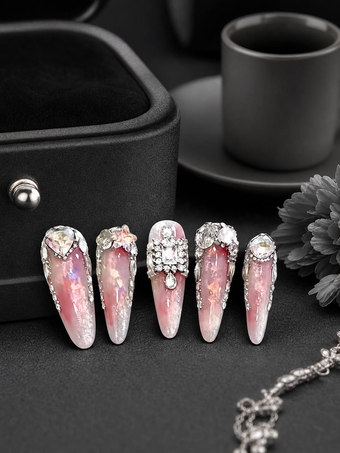 Celestial Rosewater Mirage | LUMlix Haute Nail