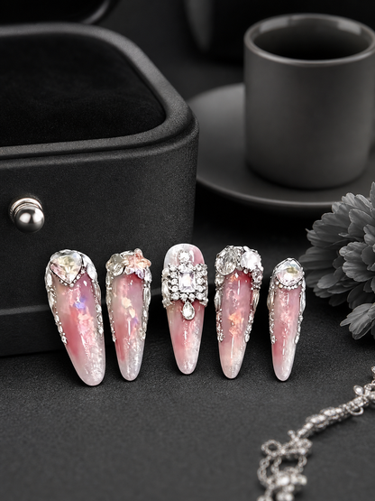 Celestial Rosewater Mirage | LUMlix Haute Nail