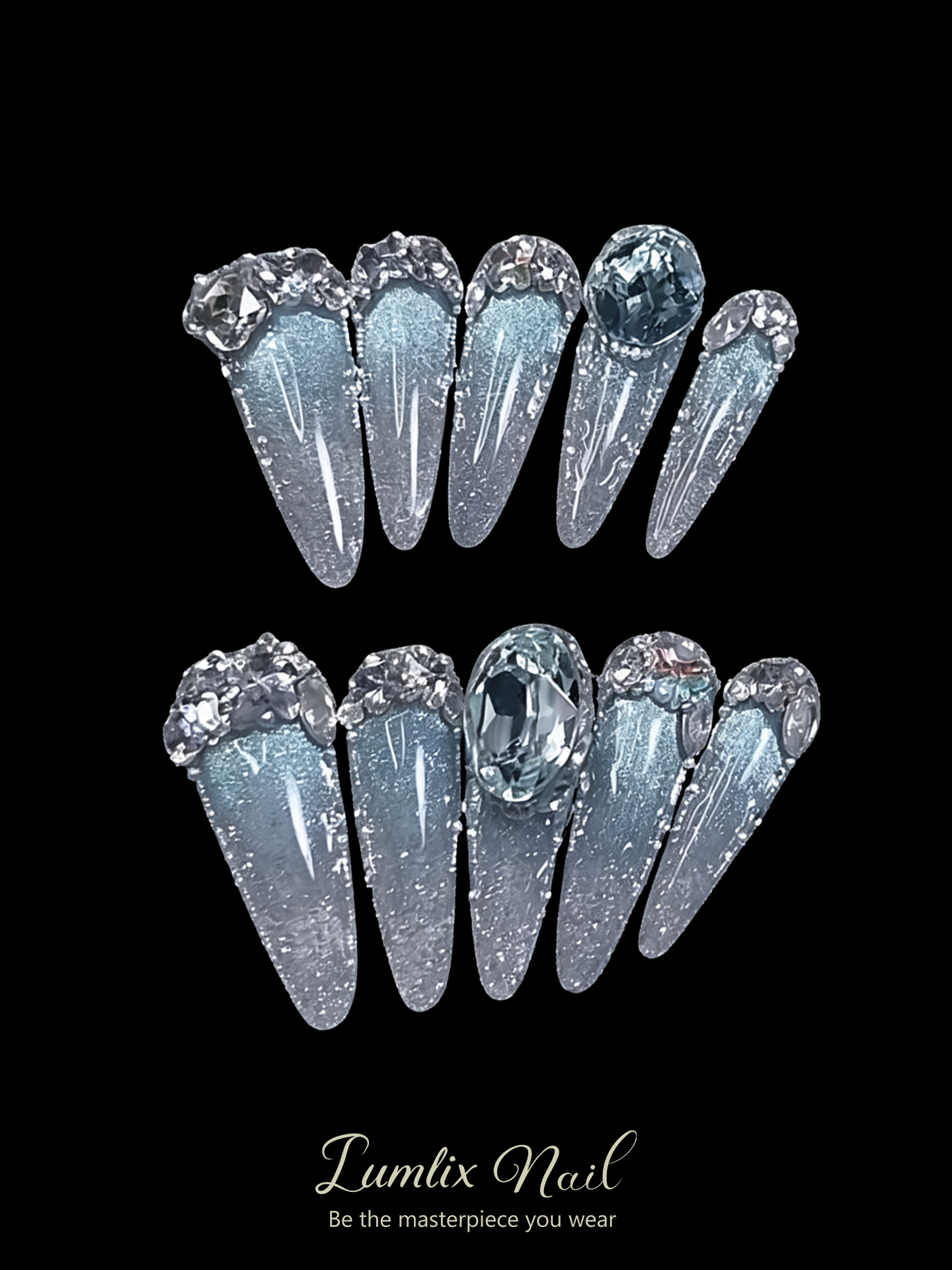 Glacial Abyss Sovereign | LUMlix Haute Nail