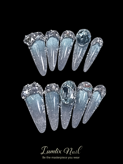 Glacial Abyss Sovereign | LUMlix Haute Nail