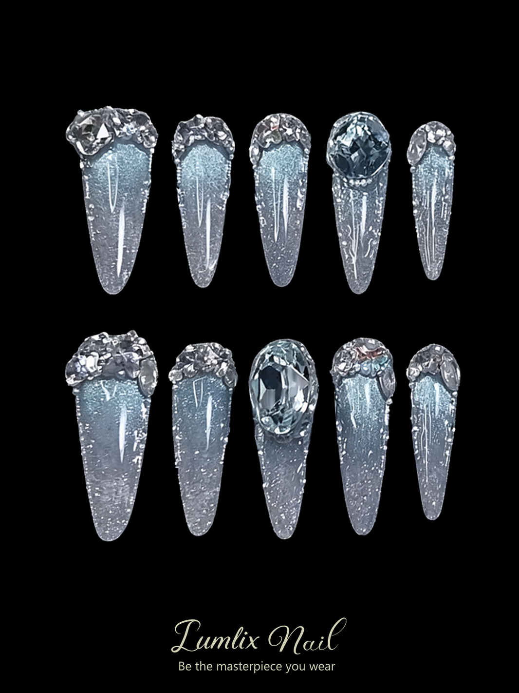 Glacial Abyss Sovereign | LUMlix Haute Nail
