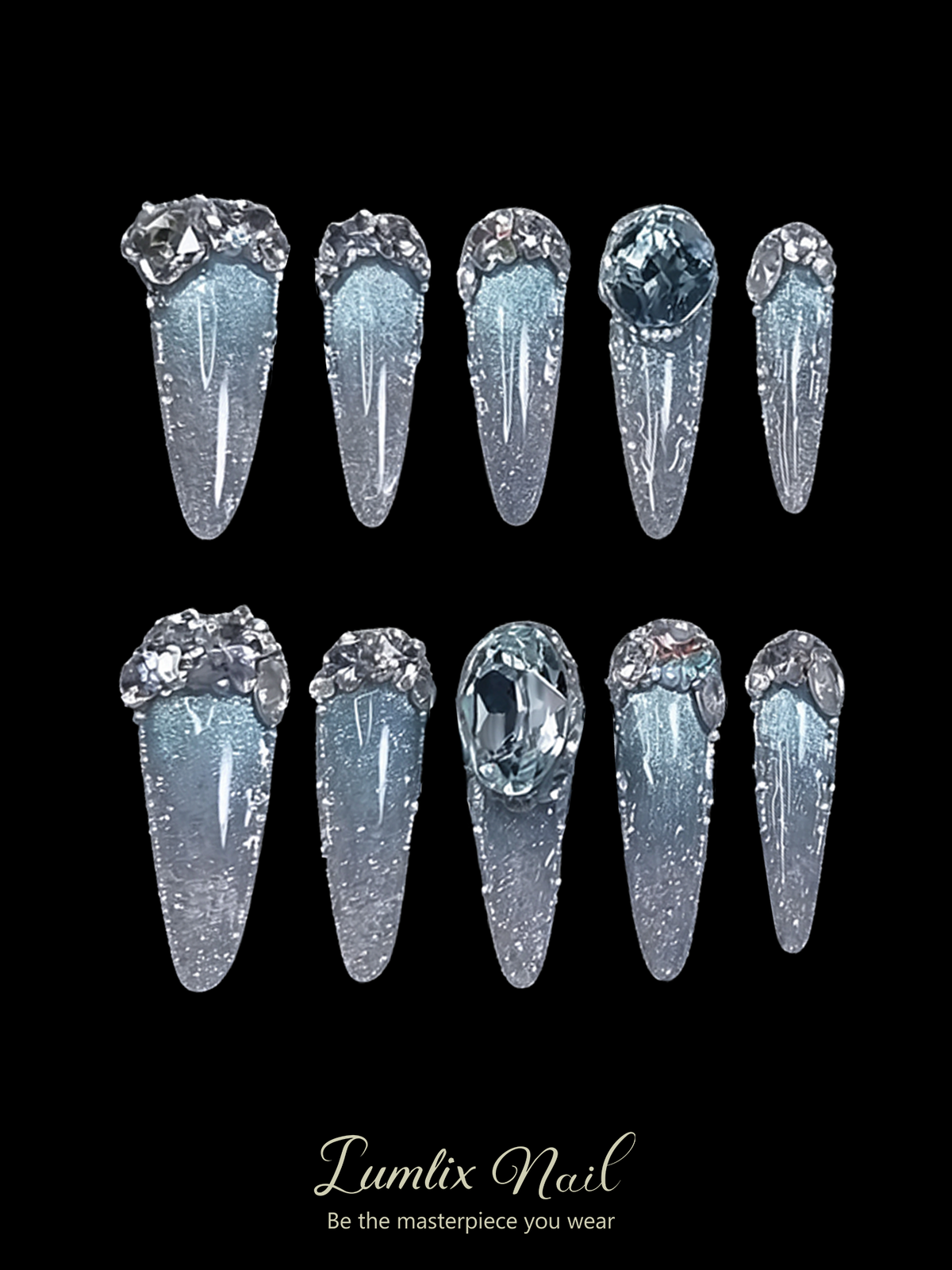 Glacial Abyss Sovereign | LUMlix Haute Nail