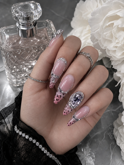 Velvet Noir Reverie | LUMlix Haute Nail